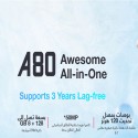 موبايل ايتل A80 ثنائي الشريحة 128 جيجابايت 8 جيجابايت 4+4 رام 6.7