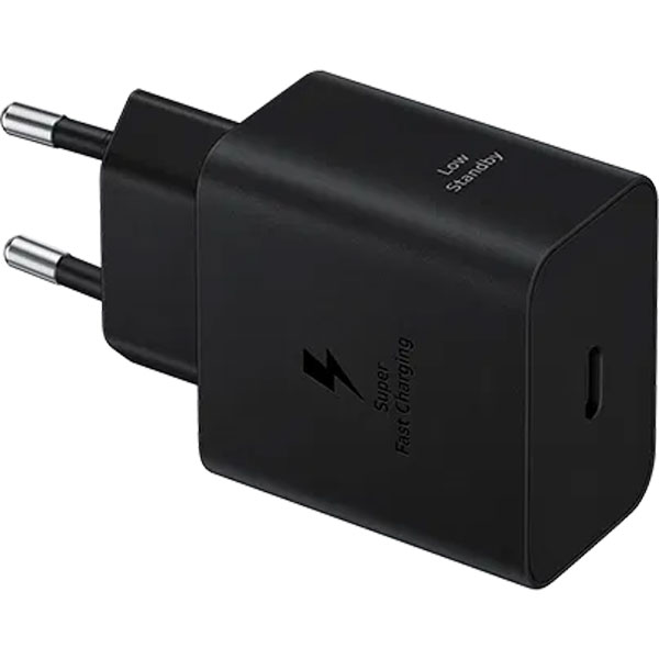 شاحن سامسونج 45 واط pd usb c t4511 أسود