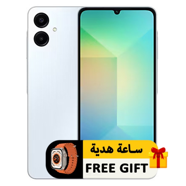  موبايل سامسونج جالاكسي a06   ثنائي الشريحة 128 جيجابايت 4 جيجابايت رام 6.7