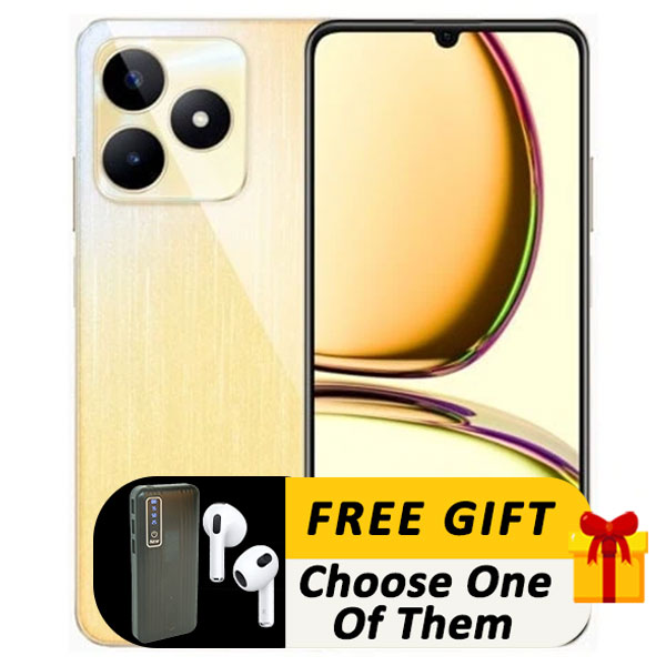 موبايل ريلمي c53 ثنائي الشريحة 128 جيجابايت 6 جيجابايت رام 6.74  With international warranty