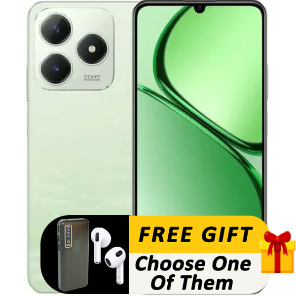 موبايل ريلمي c63 ثنائي الشريحة 128 جيجابايت 6 جيجابايت رام 6.75  With international warranty