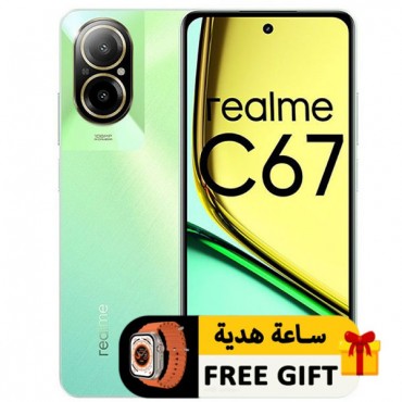 موبايل ريلمي c67 ثنائي الشريحة 256 جيجابايت 8 جيجابايت رام 6.72   With international warranty