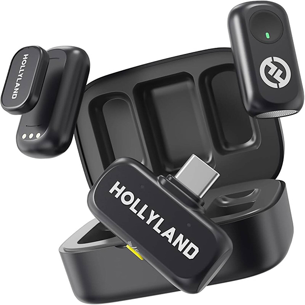 مايك لاسلكي hollyland lark a1 تايب c