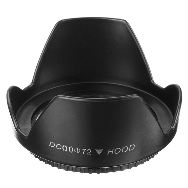 واقي عدسة Lens Hood للكاميرا مقاس 72 ملم واقي عدسة Lens Hood للكاميرا مقاس 72 ملم