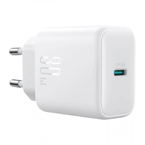 شاحن جوي روم usb c بقدرة 30 واط شحن سريع بتقنية pd موديل jr tcf24eu