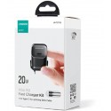 شاحن جوي روم usb c بقدرة 20 واط شحن سريع mini بتقنية pd موديل jr tcf02eu