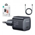 شاحن جوي روم usb c بقدرة 20 واط شحن سريع mini بتقنية pd موديل jr tcf02eu