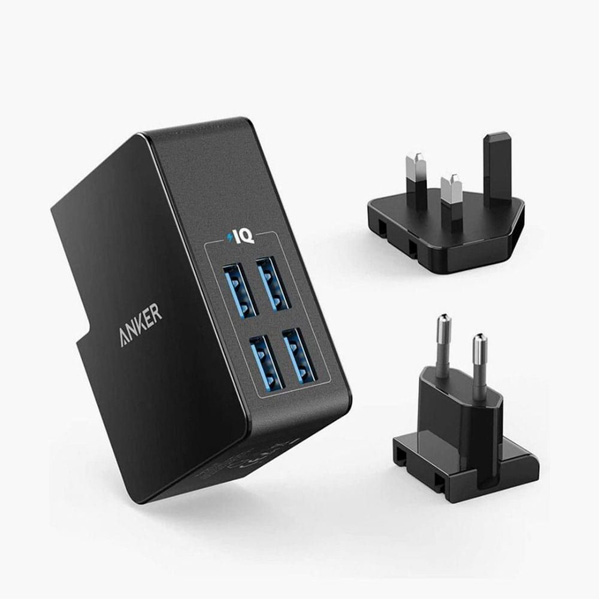 شاحن أنكر باور بورت 4 لايت USB شحن سريع موديل A2042L11