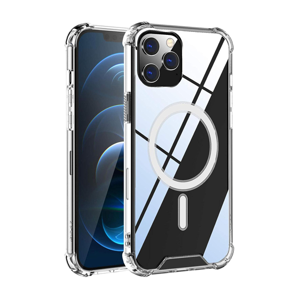 جراب iphone12 pro max magsafe armour ظهرشفاف