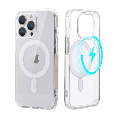 جراب iphone 15pro max magsafe armour ظهرشفاف