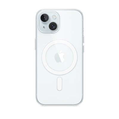 جراب iphone 15 plus magsafe lanex ظهرشفاف