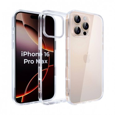 جراب iphone 16 pro max lanex lb425 ظهرشفاف