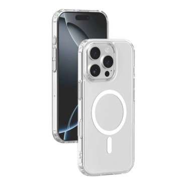 جراب iphone 16 pro max magsafe lanex lb426 ظهرشفاف