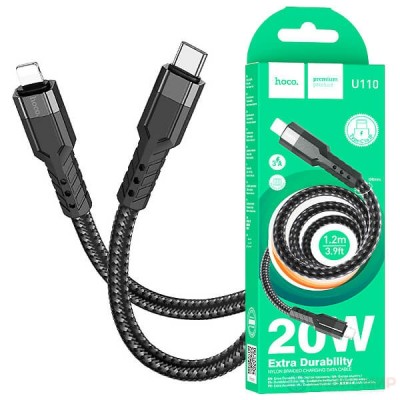 كابل هوكو تايب سي إلى آيفون PD20W بطول 1.2 متر موديل U110