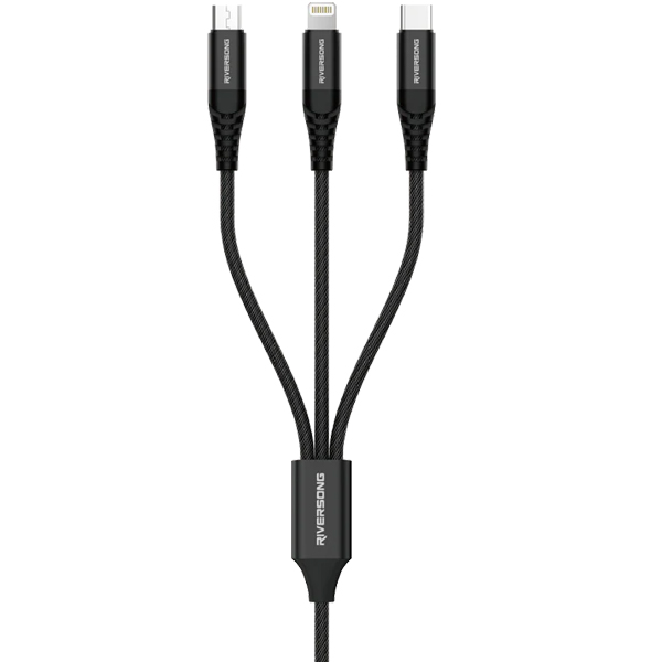 كابل شحن ريفرسونج  4x1  طول 1.2 متر 60 واط شحن سريع موديل  c59
