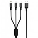 كابل شحن ايكونز  3x1 طول 1 متر موديل  xb31pk
