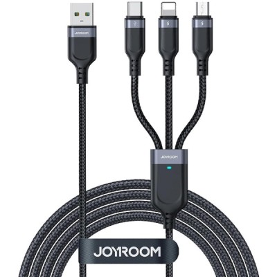 كابل شحن جوى روم  3x1 طول 1.2 متر موديل  a18