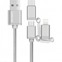 كابل شحن جوى روم يو اس بى  3x1 طول 1 متر شحن سريع موديل  s m321