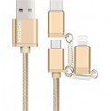 كابل شحن جوى روم يو اس بى  3x1 طول 1 متر شحن سريع موديل  s m321