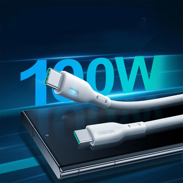 كابل جوى روم تايب c إلى usb شحن سريع 100 واط بطول 1.2 متر  s cc100a13