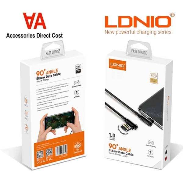 كابل شحن لدنيو ls421 micro usb 1m
