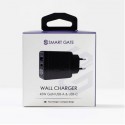  شاحن سمارت جيت usb وusb c بتقنية gan بقدرة 45 واط شحن سريع موديل 45caganb