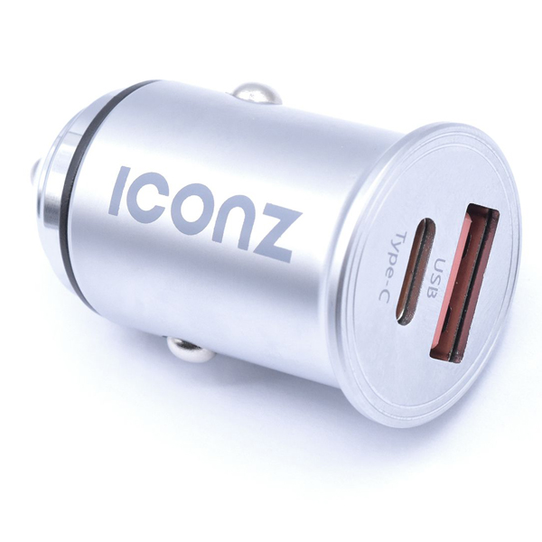 شاحن سيارة ايقونز تايب سي usb بقدرة 38 واط موديل xcpd4s