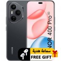 موبايل هونر 400 برو ثنائي الشريحة 512 جيجا بايت 12 جيجا بايت رام 6.7  + هدية مجانية اير بادز هونر x7 لايت