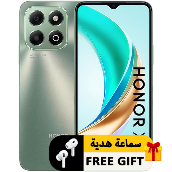 موبايل هونر x6b ثنائي الشريحة 256 جيجابايت 6 جيجابايت رام 6.56