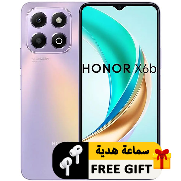 موبايل هونر x6b ثنائي الشريحة 128 جيجابايت 6 جيجابايت رام 6.56 موبايل هونر x6b ثنائي الشريحة 128 جيجابايت 6 جيجابايت رام 6.56