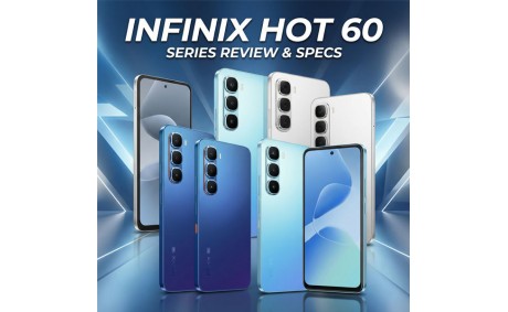 سلسلة هواتف Infinix Hot 60 الجديدة – مواصفات وأسعار موبايلات انفنيكس فى الشناوى