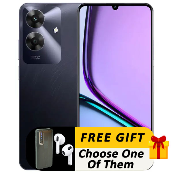 موبايل ريلمي نوت 60 ثنائي الشريحة 256 جيجابايت 4 جيجابايت رام 6.74