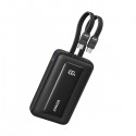 باور كور أنكر 35 واط مع كابل usb-c مدمج، شحن سريع zolo بسعة 10000 مللي أمبير طراز a1680H12 