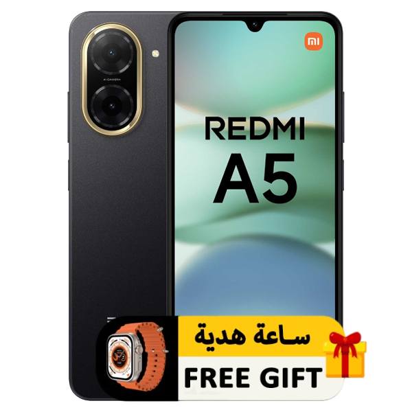 موبايل ريدمي A5 ثنائي الشريحة 64جيجابايت 4 جيجابايت رام 6.88