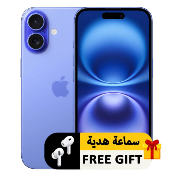 موبايل آيفون 16 سعة 256 جيجابايت  With international warranty