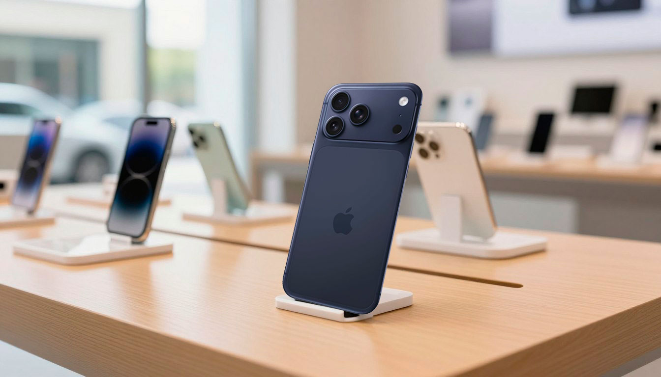 سعر آيفون 17 برو في متجر الشناوي